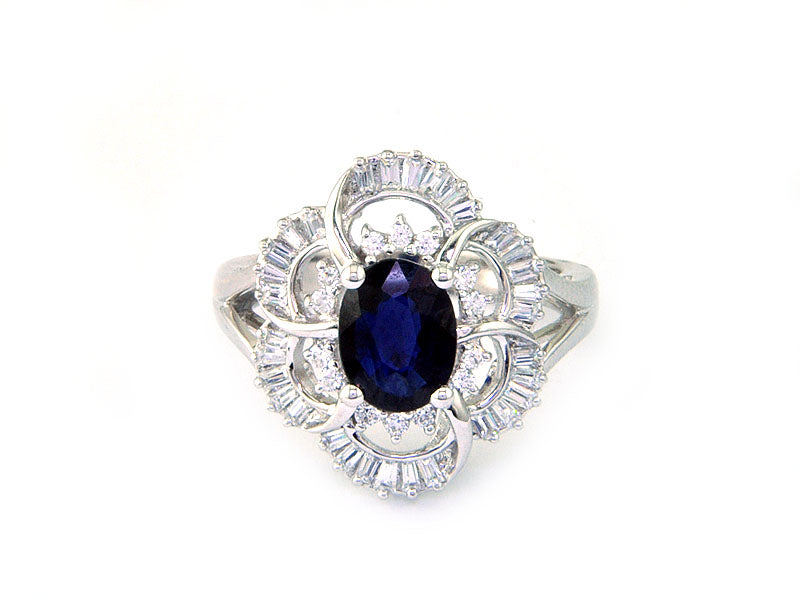 (PERFECT 10 BY EFFY) 10K WHITE GOLD RING
