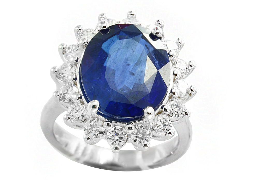 EFFY 18K WHITE GOLD RING