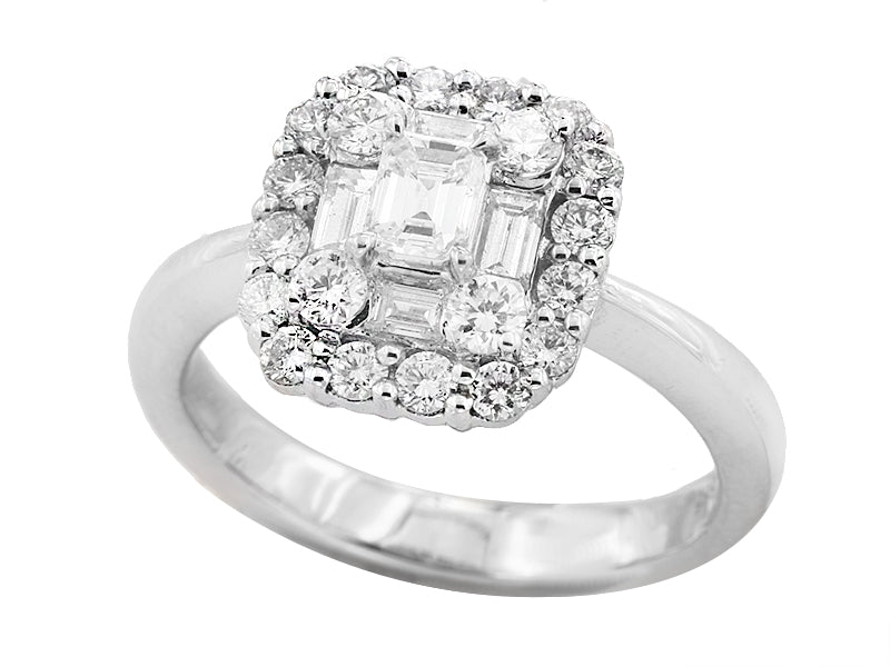 EFFY 14K WHITE GOLD RING