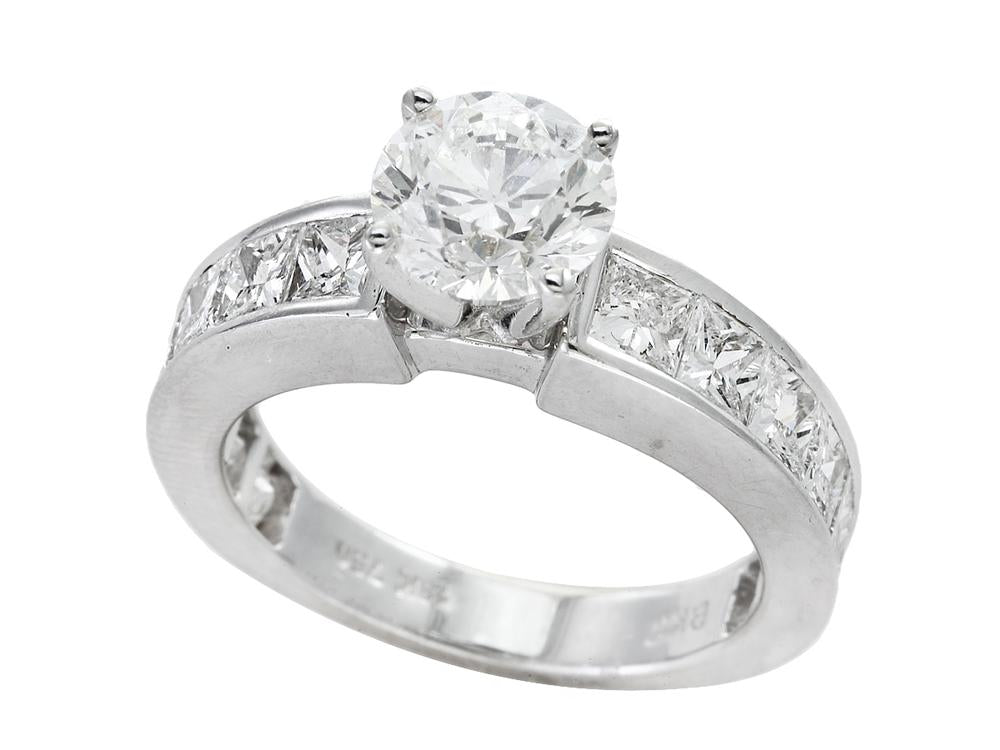 EFFY 18K WHITE GOLD DIAMOND RING