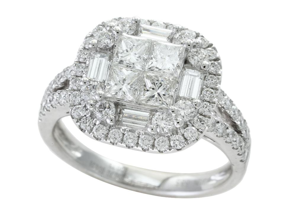 EFFY 14K WHITE GOLD RING