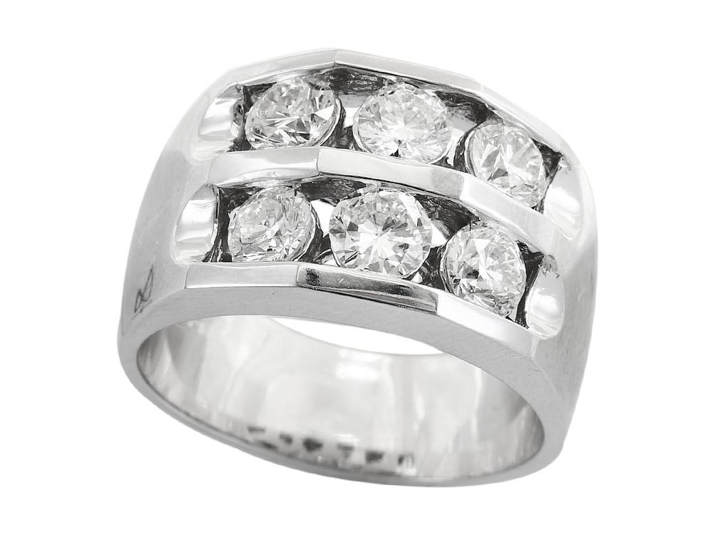 EFFY 14K WHITE GOLD RING