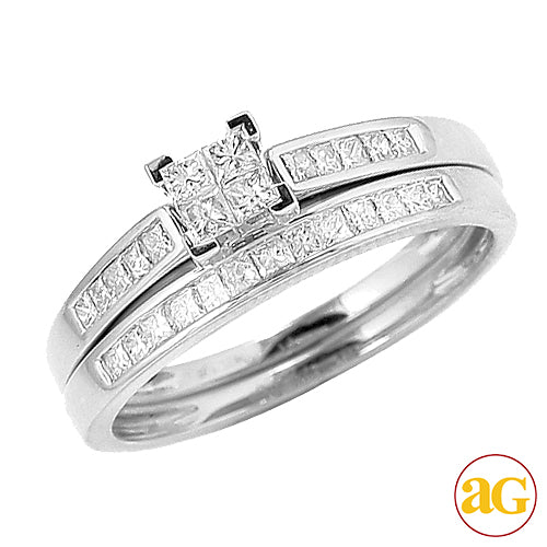 10KW 0.50CTW DIAMOND BRIDAL SET