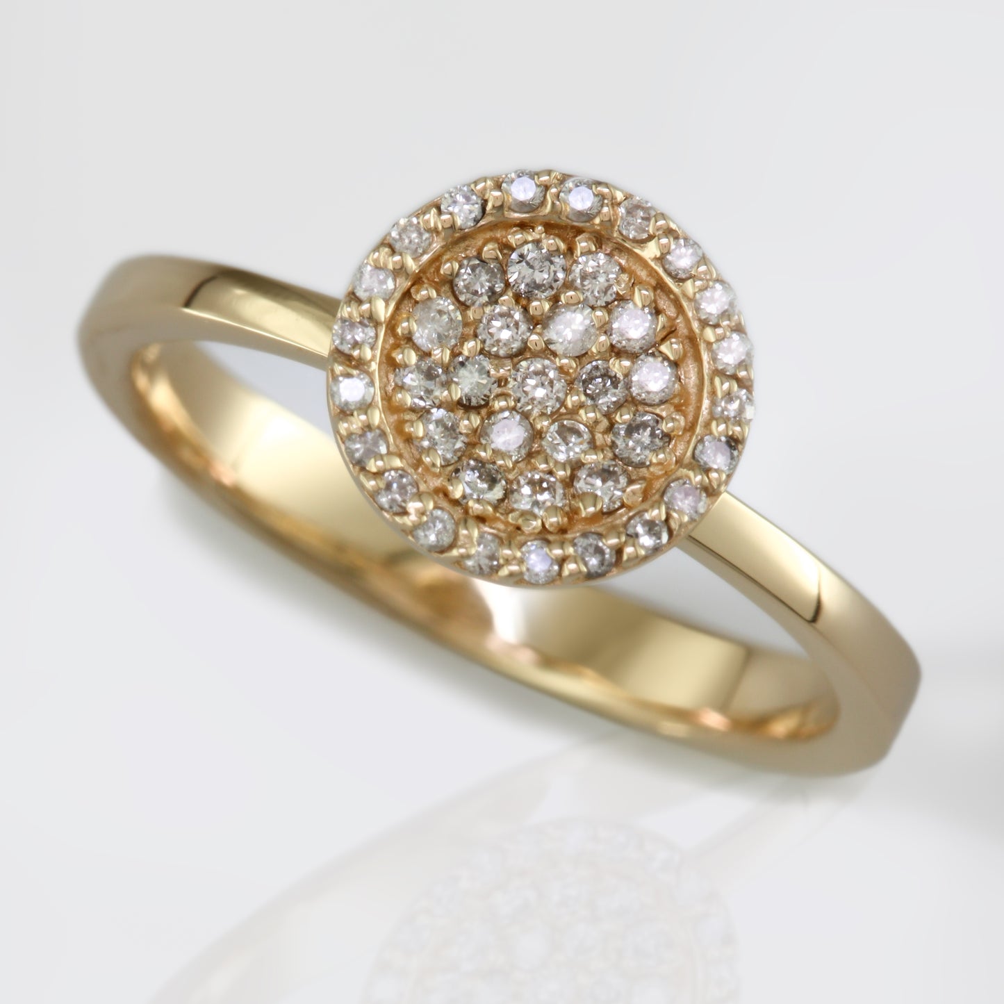 Effy 14K Yellow Gold Diamond Ring