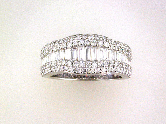EFFY 14K WHITE GOLD DIAMOND RING