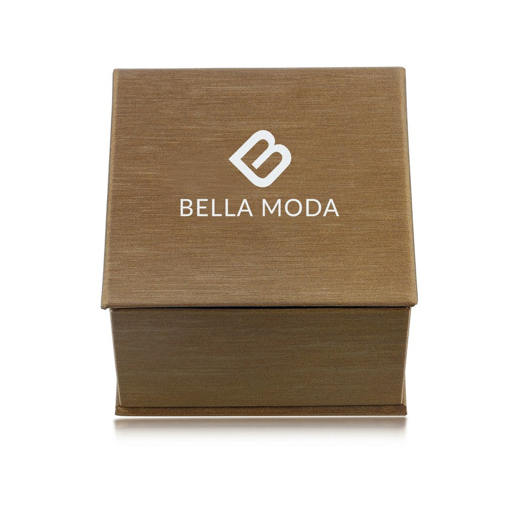 Sterling Silver With 14K Gold Overlay, Rope Design Double Oval Linked Bracelet, MADE IN ITALY