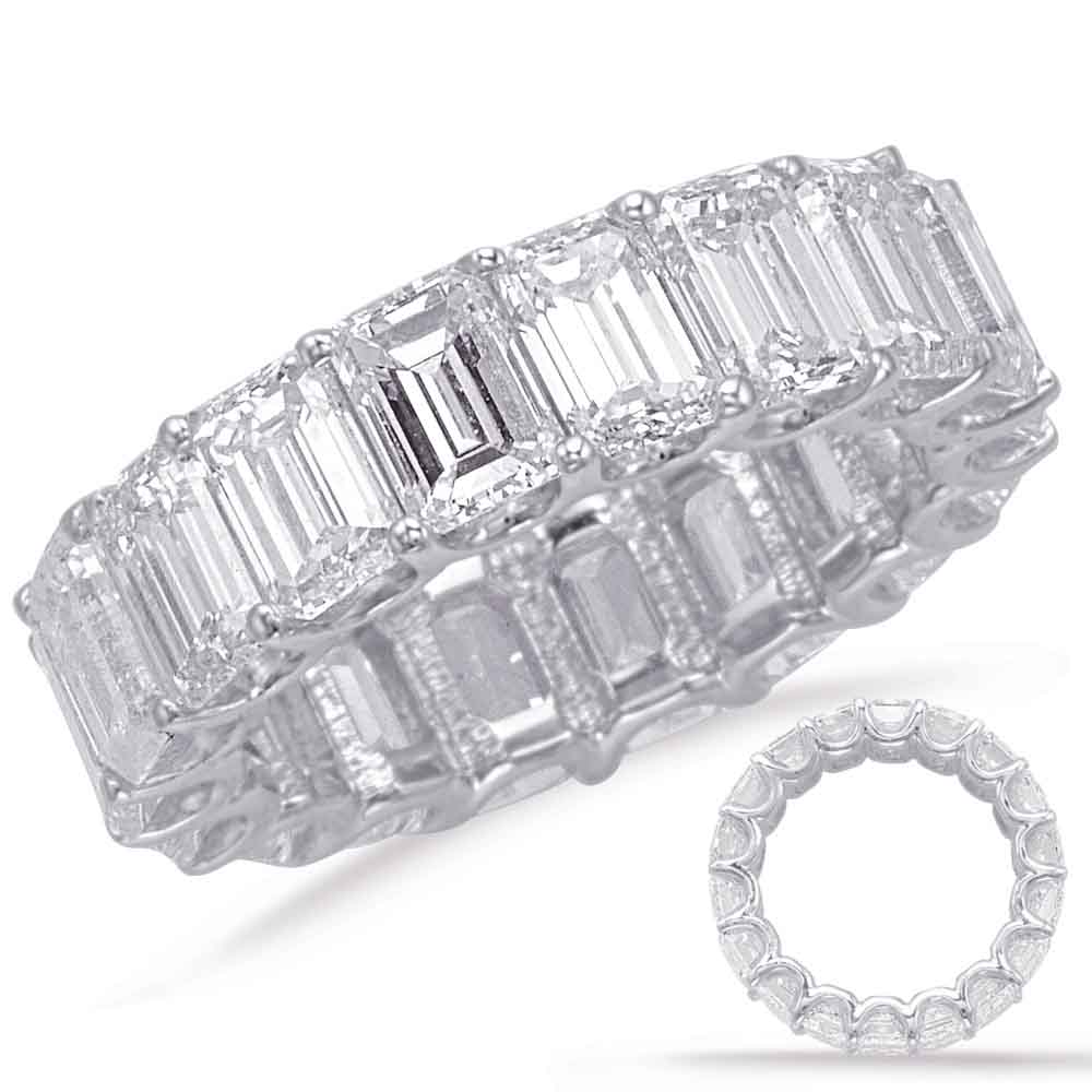 Emerald Cut Eternity Band (5.1mm)