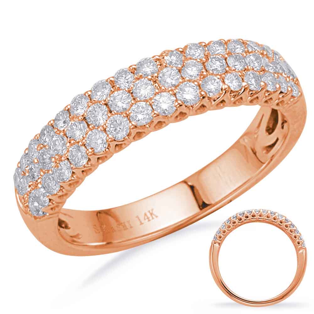 Rose Gold Diamond Fashion Ring