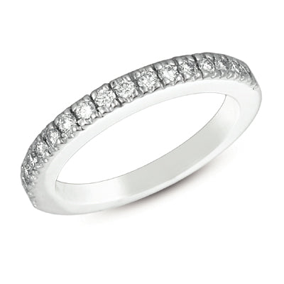 White Gold Bridal Band