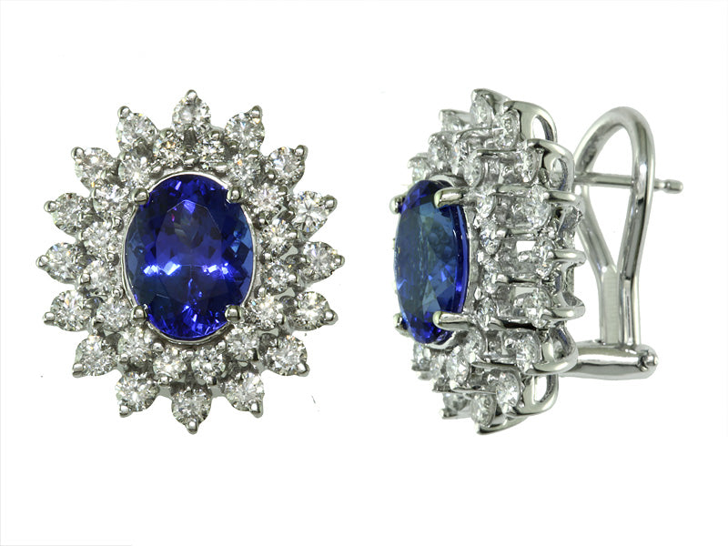 EFFY 14K WHITE GOLD EARRINGS