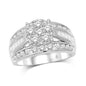 14K White Gold 2 Ct.Tw. Diamond Engagement Ring