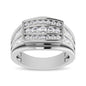 10K White Gold 1 1/2 Ct.Tw. Diamond Men's Fashion Ring