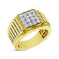 10K Yellow Gold 1 Ct.Tw. Diamond Men�s Fashion Ring