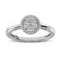 Diamond Composite 1/4 Ct.tw Fashion Ring