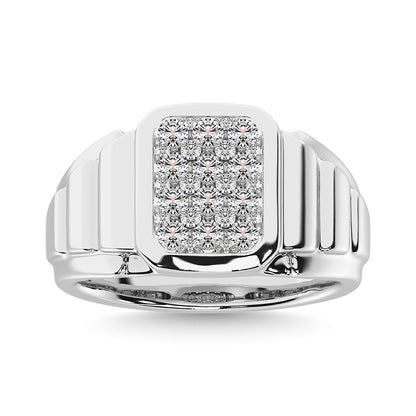 Diamond 1 Ct.Tw. Men�s Fashion Ring Ring in 14K White Gold