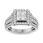 Diamond Engagement Ring 1 Ct.tw in 14K White Gold
