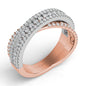 Rose & White Gold - Diamond Ring