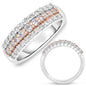 Rose & White Gold Fashion Diamond Ring