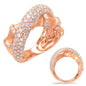 Rose Gold Diamond Fashion Ring