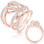 Rose Gold Diamond Fashion Ring