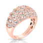 Rose Gold Diamond Fashion Ring