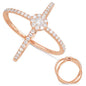 Rose Gold Diamond Fashion Ring