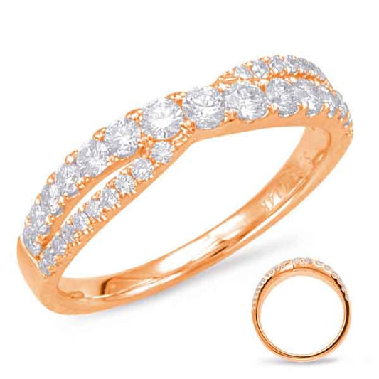 Rose Gold Diamond Fashion Ring