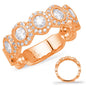Rose Gold Diamond Fashion Ring