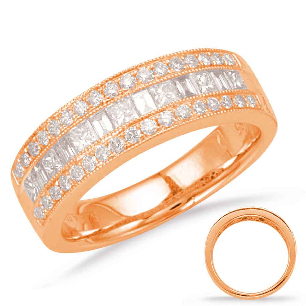 Rose Gold Diamond Fashion Ring