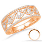 Rose Gold Diamond Fashion Ring