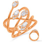 Rose Gold Diamond Fashion Ring
