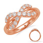 Rose Gold Diamond Fashion Ring