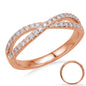 Rose Gold Diamond Fashion Ring