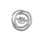 14KW 0.20CTW DANCING DIAMOND PENDANT