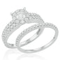 14KW 1.15CTW FLEUR BRIDAL SET