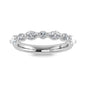 14K White Gold Lab Grown Diamond 1/2 ct.tw. IGI Certified Wedding Band