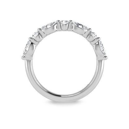 14K White Gold Lab Grown Diamond 1/2 ct.tw. IGI Certified Wedding Band