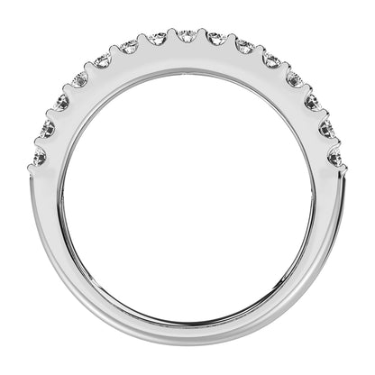 14K White Gold Lab Grown Diamond 1/2 Ct.Tw. Baguette Wedding Band