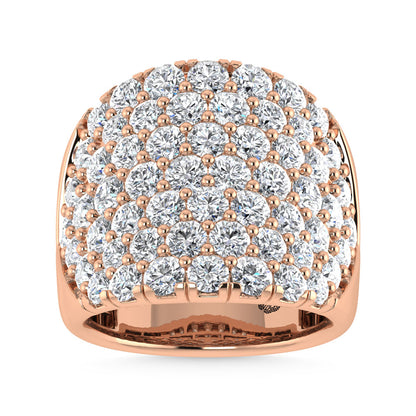 14K Rose Gold 6 Ct.Tw. Labgrown Diamond Fashion Ring