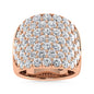 14K Rose Gold 6 Ct.Tw. Labgrown Diamond Fashion Ring