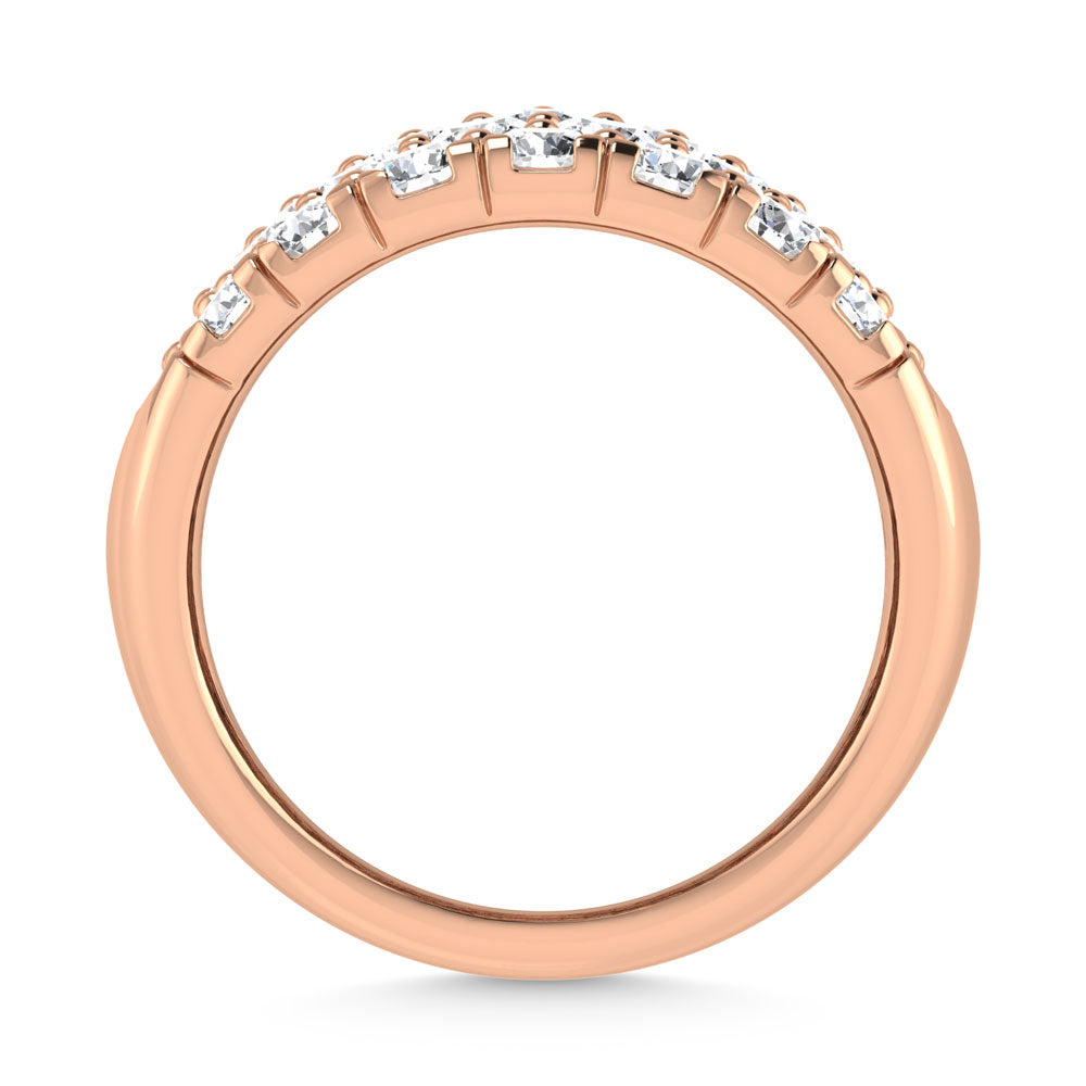 14K Rose Gold 6 Ct.Tw. Labgrown Diamond Fashion Ring