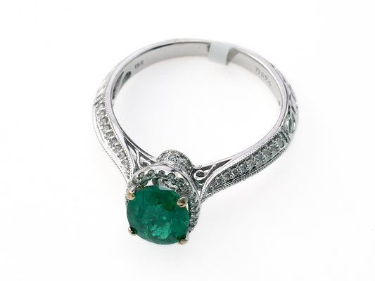 EFFY 18K WHITE GOLD  RING