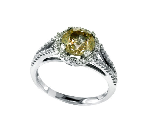 EFFY 14K WHITE GOLD  RING