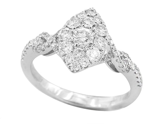EFFY 14K WHITE GOLD  RING