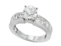 EFFY 18K WHITE GOLD DIAMOND RING