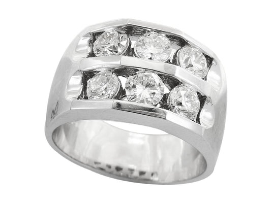EFFY 14K WHITE GOLD  RING