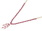 EFFY 14K YELLOW GOLD DIAMOND,NATURAL RUBY NECKLACE