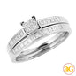 10KW 0.50CTW DIAMOND BRIDAL SET