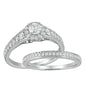 14KW 1.00CTW DIAMOND BRIDAL SET