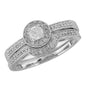 10KW 0.50CTW DIAMOND BRIDAL SET